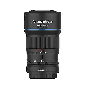 SIRUI アナモフィックレンズ 50mm マイクロフォーサーズ　F1.8 600ドル以下のアナモルフィックレンズ | シルイ 50mm f/1.8